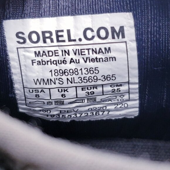 Sorel Kinetic Impact Olive Green Camo Sneakers Hook Loop Womens  Size 8 - Picture 10 of 11